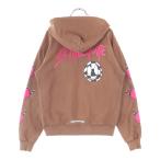 クロムハーツ 19AW ×MATTY BOY PPO STRUCTURE HD PLVR ×マッティボーイ ストラクチャー スウェット プルオーバーパーカー ブラウン