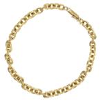 CHROME HEARTS クロムハーツ 22K PAPER CHAIN ペーパーチェーン ブレスレット ゴールド BCA025