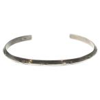 INDIAN JEWELRY индеец ювелирные изделия NAJAVO Navajo группа штамп Work браслет серебряный 