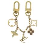 LOUIS VUITTON ルイヴィトン チェーン・フルール ドゥ モノグラム バッグ チャーム ゴールド M01413