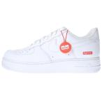 NIKE ナイキ ×SUPREME AIR FORCE 1 LOW シュプリーム エア フォース 1 ローカットスニーカーUS9/27.0cm CU9225-100 ホワイト