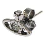 Vivienne Westwood MAN Vivienne Westwood man NANO SOLITAIRE nano санки tia серьги серебряный 