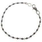 CHROME HEARTS Chrome Hearts 2BALL LONG-S/1 зажим длинный #2 Cross мяч цепочка для бумажника серебряный BCA386