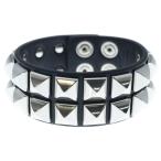 SUPREME Supreme 26SS Studded Leather Bracelet заклепки кожа браслет черный 
