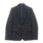 CELINE セリーヌ エディ期 ウール レクタングル2Bジャケット ブラック 25ZZ1120D