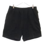 SUPREME シュプリーム 18AW Patchwork Pique Short ロゴ刺繍 パッチワーク ハーフパンツ ショーツ ブラック