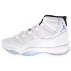 NIKE ナイキ AIR JORDAN 11 RETRO White/Legend Blue エアジョーダン ハイカットスニーカー ホワイト/ブルー US10/28.0cm CT8012-104
