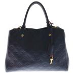 LOUIS VUITTON ルイヴィトン モノグラムアンプラント モンテーニュMM マリーヌルージュ 2WAY ハンドバッグ ネイビー M42746