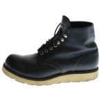 RED WING レッド ウイング 6-INCH CLASSIC ROUND 6インチ クラシックラウンド ハイカットシューズ レースブーツ ブラック 8165