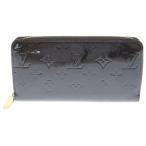 LOUIS VUITTON ルイヴィトン モノグラム ヴェルニ ジッピーウォレット アマラント 長財布 ワインレッド M93522