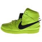 NIKE ナイキ ×AMBUSH NIKE DUNK HI アンブッシュ ダンク ハイカットスニーカー シューズ イエロー US8/26cm CU7544-300
