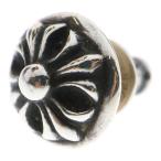 ショッピングHEARTS CHROME HEARTS クロムハーツ STUD CRSBLL クロスボールスタッドピアス シルバー BCA110