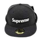 SUPREME(シュプリーム)17AW Polartertec Ear Flap Capポーラテックフリースキャップ ブラック