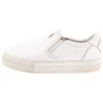 CHROME HEARTS クロムハーツ SLIP ON スリッポン CHプラス レザーパッチ ダガー ローカットスニーカー ホワイト