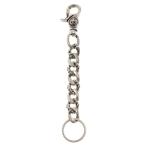 CHROME HEARTS クロムハーツ CLP CHN FANCY-L/ロングファンシーリンク キーチェーン シルバー BCA072
