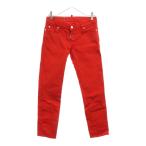 DSQUARED2 ディースクエアード 20SS Jennifer Cropped Jean スキニーデニムパンツ レディース レッド S80LA0004
