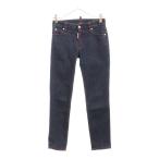 DSQUARED2 ディースクエアード 20SS Medium WaistTwiggy Cropped Jean スキニーデニムパンツ レディース インディゴ S75LB0258