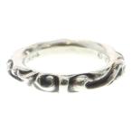 CHROME HEARTS クロムハーツ SCRL BAND スクロールバンド リング シルバー BCA351