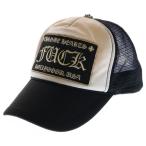 CHROME HEARTS クロムハーツ TRUCKER CAP オールド FUCKパッチ メッシュトラッカーキャップ ホワイト/ブラック