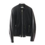 サンローランパリ KEITH RACER JACKET キース レーサー ラムスキン シングルライダース レザージャケット 362239 Y5YA1 ブラック