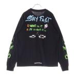 CHROME HEARTS クロムハーツ SEX RECORDS STAY FAST MATTY BOY ステイファスト ロングスリーブ 長袖Tシャツ ブラック