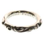 CHROME HEARTS クロムハーツ SCRL BAND スクロールバンド リング シルバー BCA351