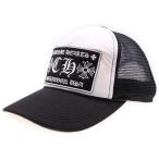CHROME HEARTS クロムハーツ OLD TRUCKER CAP トラッカーキャップ CHパッチクロスボール付メッシュキャップ 帽子 ブラック/ホワイト