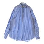 GUCCI グッチ ストライプ プルオーバー長袖 シャツ ブルー 539707 Z372L