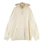 ショッピングシュプリーム SUPREME (シュプリーム) 22SS Beaded Hooded Sweatshirt ビーズクラシックロゴ フーディ ホワイト