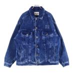 ショッピングMIUMIU miumiu ミュウミュウ コーデュロイ トラッカージャケット インディゴ AMM1 2023 1285