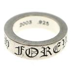 ショッピングクロムハーツ CHROME HEARTS クロムハーツ 6mm SPACER FOREVER 6mmスペーサーリング フォーエバーシルバー BCA337