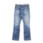 コムデギャルソンジュンヤワタナベマン ×BerBerJin ×Levis デニム転写ナイロンパンツ インディゴ WO-P918