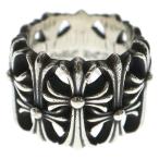 CHROME HEARTS クロムハーツ CEMETERY セメタリー クロスリング シルバー BCA339