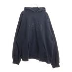 ショッピングバレンシアガ BALENCIAGA バレンシアガ 22SS PARIS刺繍プルオーバーパーカー ブラック 674986 TLVL8