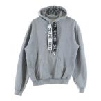 CELINE セリーヌ 21AW Loose Sweatshirt In Cotton Fleece ドローコード フーディー スウェット プルオーバーパーカー グレー 2Y468670Q