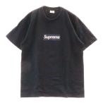 シュプリーム 15SS ×New York Yankees Box Logo Tee ニューヨークヤンキース ボックスロゴ クルーネック 半袖Tシャツ カットソー ネイビー