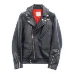 Lewis Leathers ルイスレザー 441T CYCLONE TIGHT FIT サイクロン タイトフィット カウハイド ダブルライダース レザージャケット ブラック