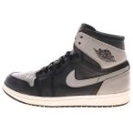 ナイキ 【観賞用 2013年製】 AIR JORDAN 1 エアジョーダン1 シャドウ ハイカットスニーカー ブラック/グレー US8.5/26.5cm 555088‐014