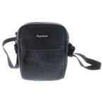 SUPREME シュプリーム 23AW Leather Shoulder Bag レザーショルダーバッグ ブラック