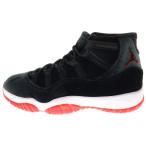 ナイキ WMNS AIR JORDAN 11 BRED VELVET DB5457-061 ウィメンズ エアジョーダン11 ブレッド ベルベット ハイカットスニーカー US10/27.0cm