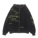 SUPREME シュプリーム 24AW Special Zip Up Hooded Sweatshirt ロゴ刺繍 ジップアップフーディ スウェット パーカー ネイビー