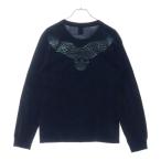 CHROME HEARTS クロムハーツ FOTI MAHALIA BACK PRINT フォティ マハリア プリント 長袖カットソー Tシャツ ブラック