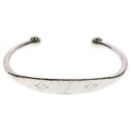 LOUIS VUITTON ルイヴィトン ジョンク モノグラム バングル ブレスレット M64839 シルバー