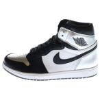 ナイキ WMNS AIR JORDAN 1 HIGH OG SILVER TOE CD0461-001 エアジョーダン1 シルバートゥ レトロ ハイカットスニーカー US12.5/29.5cm