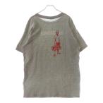 SUPREME シュプリーム 90s 初期 ラジカセ プリント クルーネック 半袖Tシャツ カットソー グレー