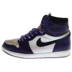 ナイキ AIR JORDAN 1 RETRO HIGH OG COURT PURPLE 555088-500 エアジョーダン1 コートパープル ハイカットスニーカー US11/29.0cm