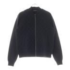 LOUIS VUITTON ルイヴィトン 25SS Monogram Padded Wool Blend Bomber Jacket 1AGJV7 モノグラム ウールボンバージャケット ブラック