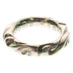 CHROME HEARTS クロムハーツ SCRL BAND スクロールバンド リング シルバー BCA351