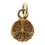 CHROME HEARTS クロムハーツ 22K PEACE SIGN ピースサイン ペンダントトップ ゴールド
