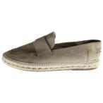 ショッピングエスパドリーユ HERMES エルメス エスパドリーユ スエードローファー ベージュ